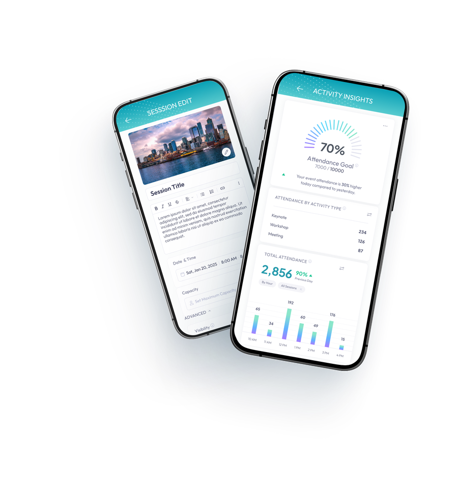 Session editing and activity insights on mobile