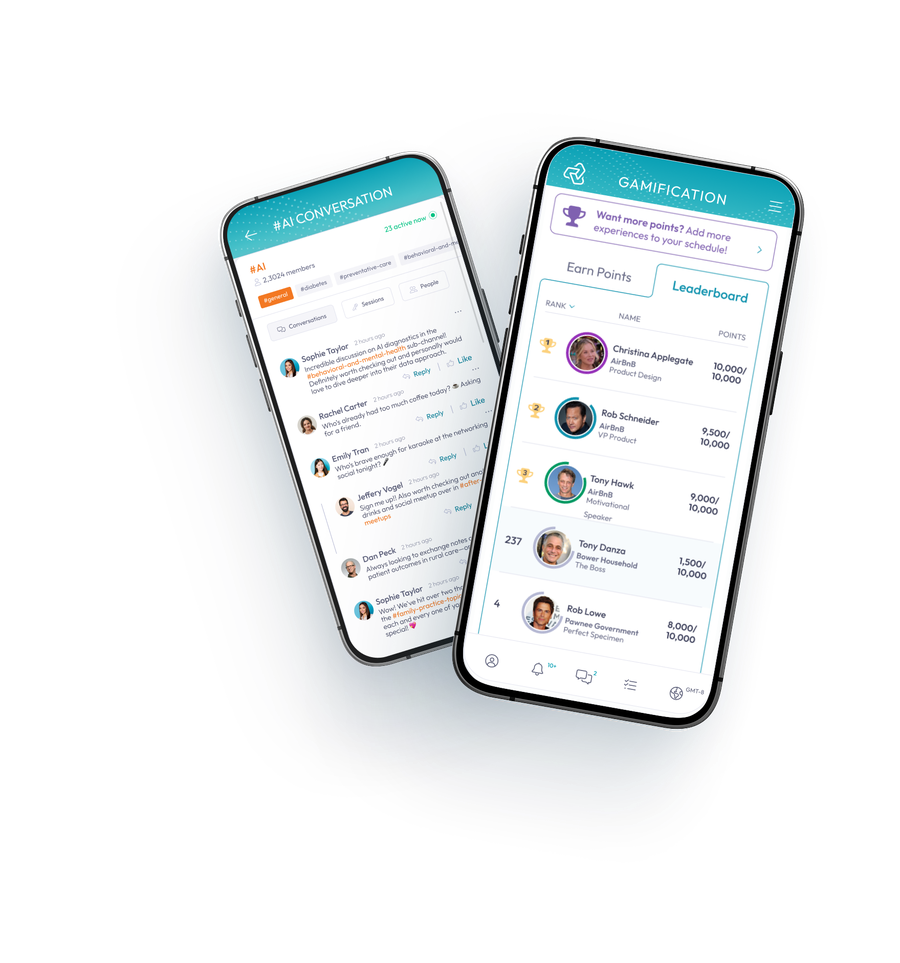 Gamification leaderboard on mobile